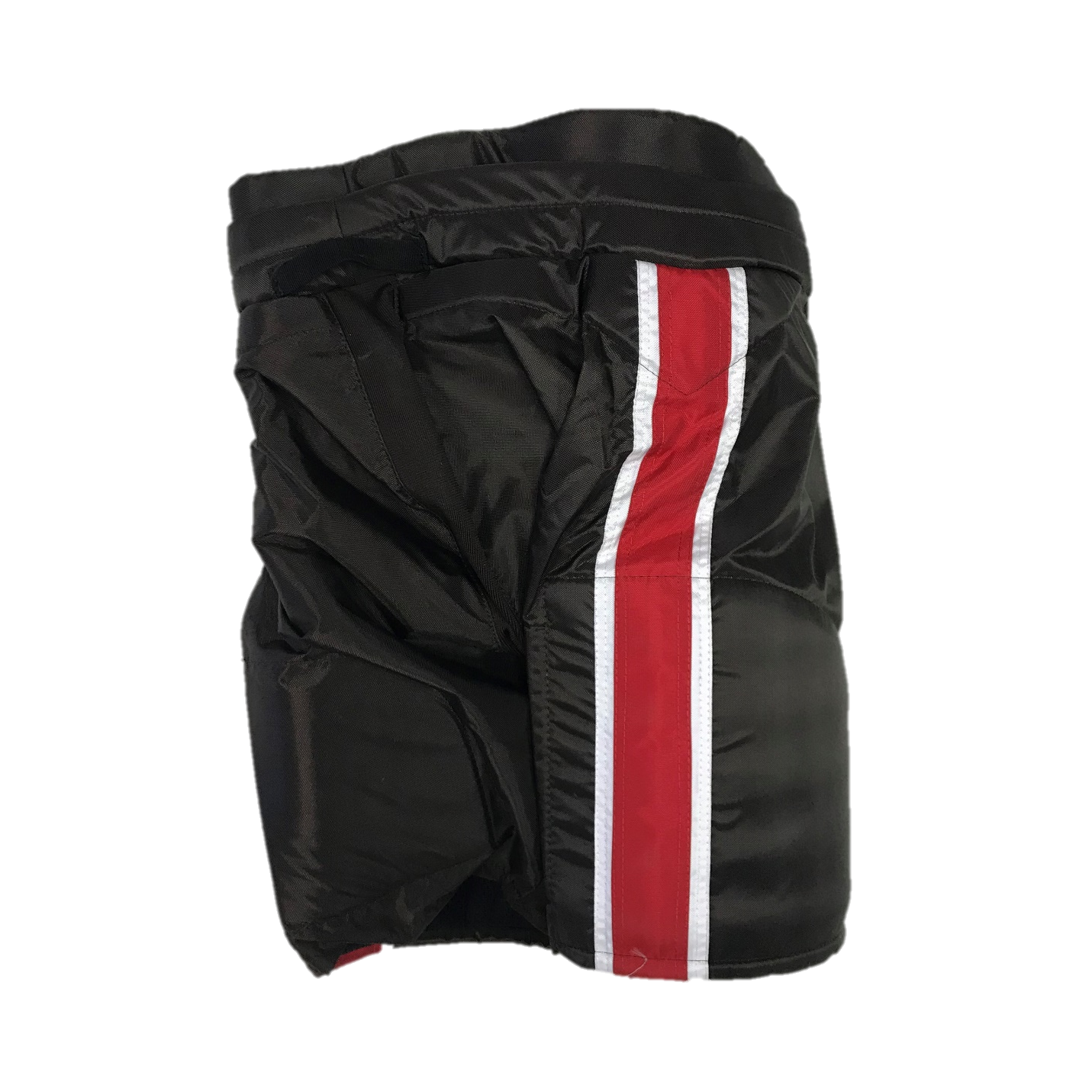 Bauer Supreme - Pantalon de hockey Pro Stock pour femme (marron/rouge/blanc)